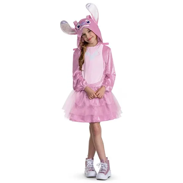 Girl's Classic Disney Lilo and Stitch Angel Costume Dress