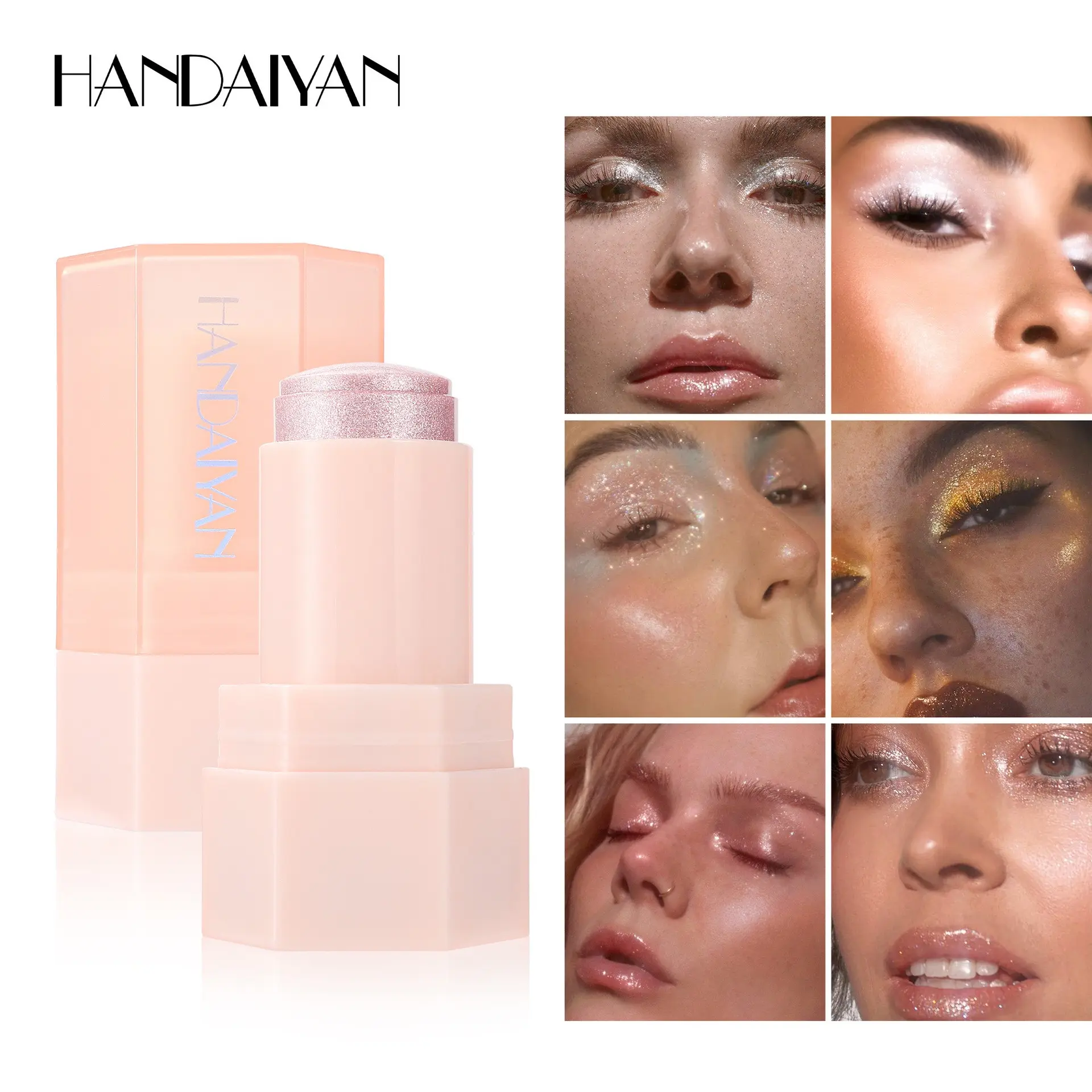 Highlighter Stick Handaiyan Highlighting Makeup Tool, Perfect for Enhancing Features & Daily Use, Ideal Gift for Beauty Enthusiasts