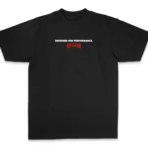 Ripclean Menswear Performance Car Shirt - Black Crewneck Short Sleeve Casual Top for Car Enthusiasts Streetwear Tee 100% Organic Cotton Premium Fit