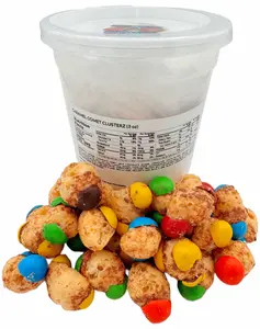 CARAMEL COMET CLUSTERZ 3 oz Freeze-Dried Candy Snack with Crunchy Melty Caramel Center Snack Experience