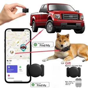 GPS Tracker for Vehicles, Kids, Pets- Mini Magnetic GPS Tracker with Full Global Coverage, No Subscription No Monthly Fee, No SLM Card Required Portable Water Proof