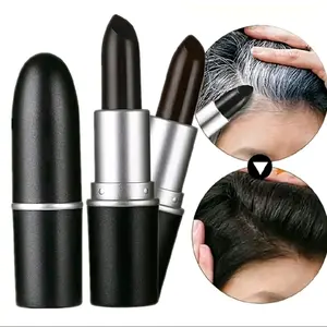 Temporary Covering Hair Dye Pen - Chestnut Brown, Black, Instant Use, Single Use, Lipstick Style, 10ml, Silicone Free, China Haircare