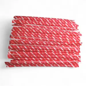 Pixy Silly Stix Candy Sweet & Sour Sugar Filled Straws Red 46 Count Pack No Warranty Snack Bonbon Colombia Origin