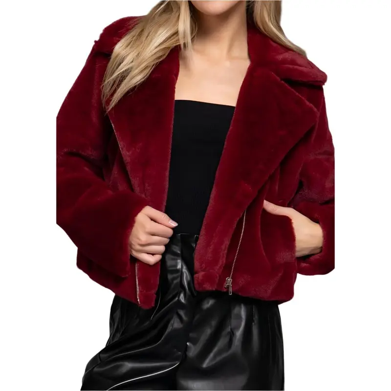 bad influence faux leather jacket - TikTok Shop