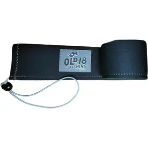 Neoprene Fishing Rod Sleeve - Protective Rod Sock for Fishing Poles 6'-8' - Hook-Resistant Fishing Rod Case for Storage & Transport - Helps Keep Rods Afloat