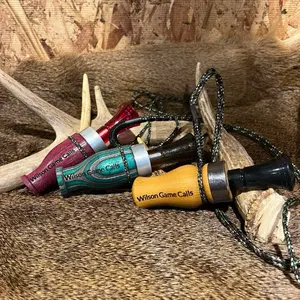 Wilson Game Calls Duck Calls Single or Double Reed for Hunting Enthusiasts