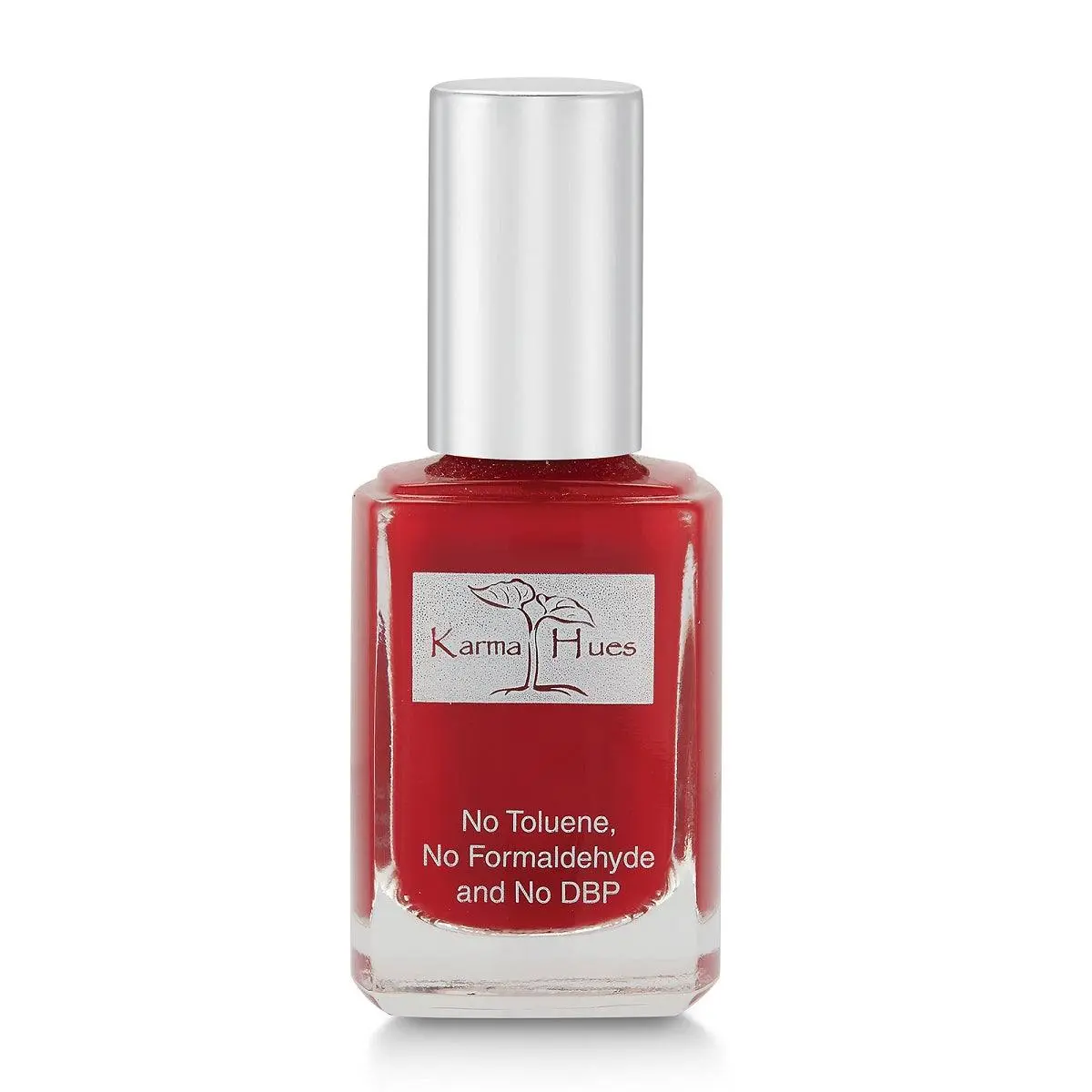 Karma Naturals Nail Polish, Gentle Plant-Based Strengthening Powder Lacquer for Manicures and Nail Art, Christmas in July (Violet), Nail Products, Natural Nails