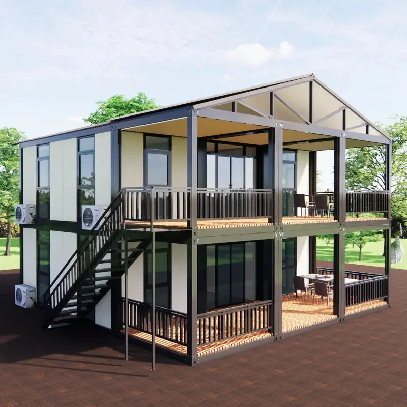 20ft/40ft 2-Story Expandable Prefab Container House 20ft/40ft 2-Story Expandable Prefab Container House