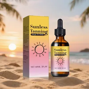 Sunless Tanning Bronzing Drops, 1/2/3 Counts Moisturizing Tanner for Face and Body, Enhancing Your Natural Skin Tone, Suitable for All Skin Types