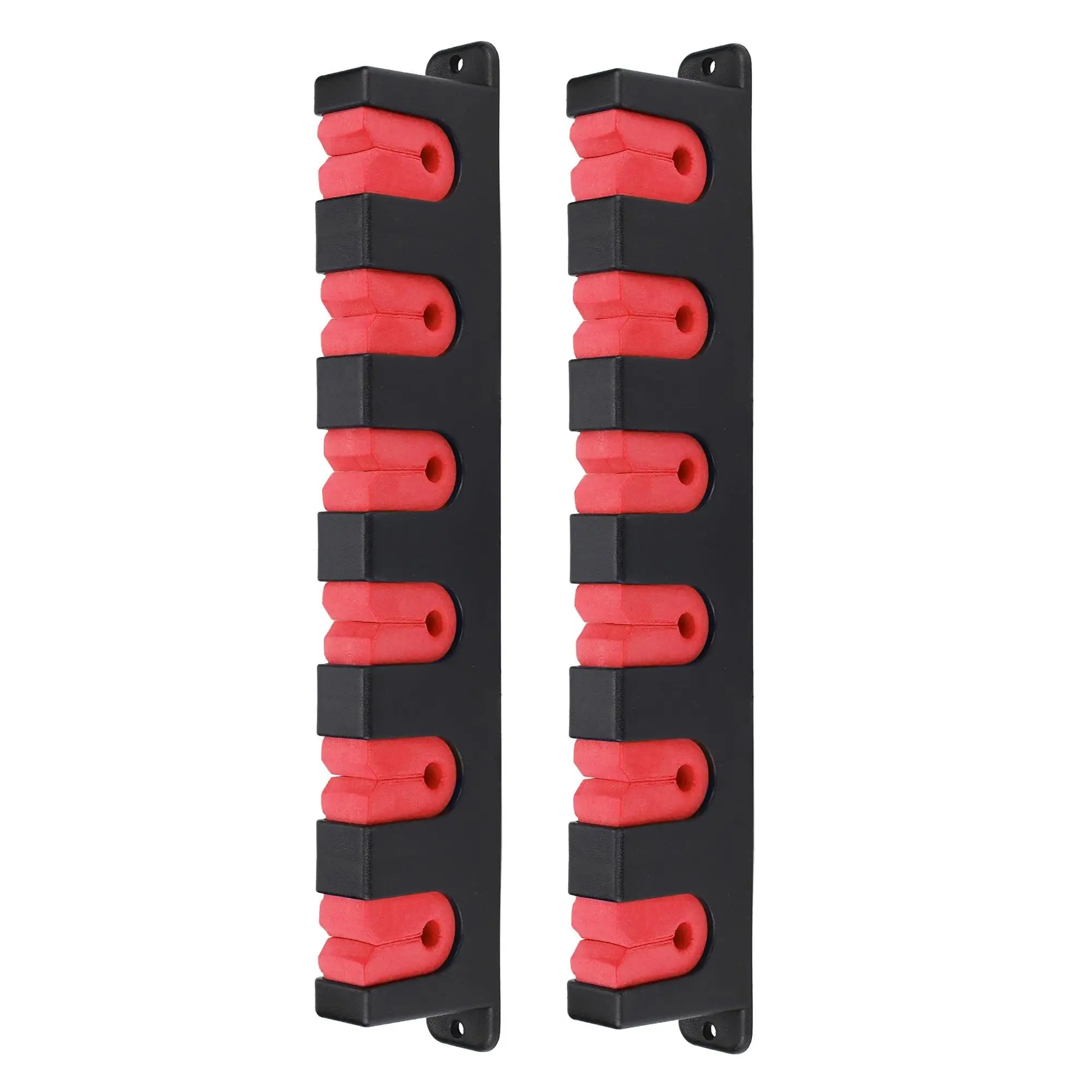 Fishing Pole Storage Rack, 1 Pair Garage & Boat Wall Mounted Fishing Pole Storage Rack with 6 Slots, Fishing Rod Storage Rack for Daily Use, Flyfishin