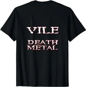 Cannibal Corpse - Official Merchandise - Vile T-Shirt Cotton Man Menswear Soft