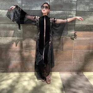 Asymmetrical Black Dress Casual Womenswear