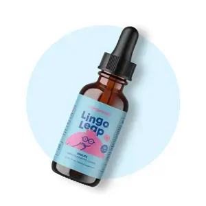 JoySpring LingoLeap for Kids - Zeolite Drops with B Vitamins - Support Speech Learning Supplement