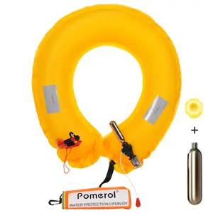 Water-Sports Must-Have Falling Water Protection Lifebuoy Automatic Inflatable Portable Self-Rescue Lifebuoy Life-Saving Car Escape Tool