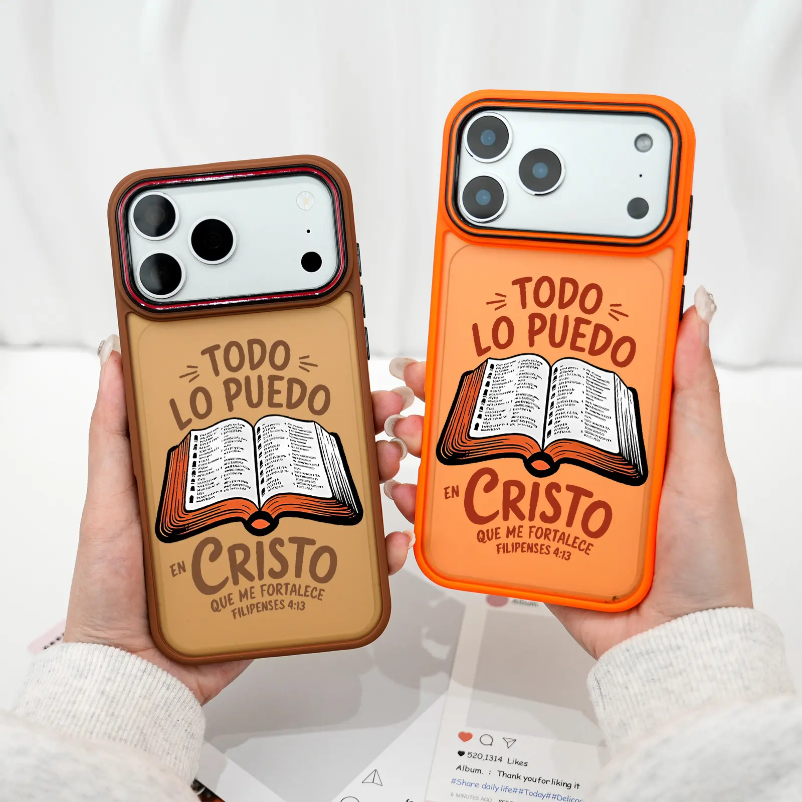 Bible Verse Aesthetic Christian Pattern Phone case for iPhone 17Pro Max Air 16Plus E 15 14 13 12 11 cases,Shockproof Drop,Protection Durable,Protective Silicone Cover,The Best Gift of Faith for a Girl.