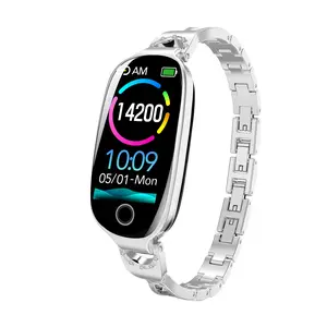 Women's Smartwatch for Female Cycle Monitoring, Sports Watch with Blood Sugar, Blood Oxygen, Heart Rate, Sleep Monitoring, Thermometer, and Pedometer