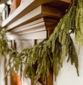 Real Touch Pine & Cedar Garland- One of Each