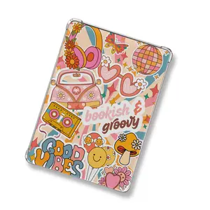 Reto 70's Groovy Reader Kindle Insert for Clear Case | Bookish Accessories