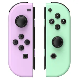 Joypad Switch Joycons Controller RGB Gamepad, Wireless Controller for Switch Lite & OLED Host, Dual Vibration Gamepad with Screenshot Function, Enhance Game Experience