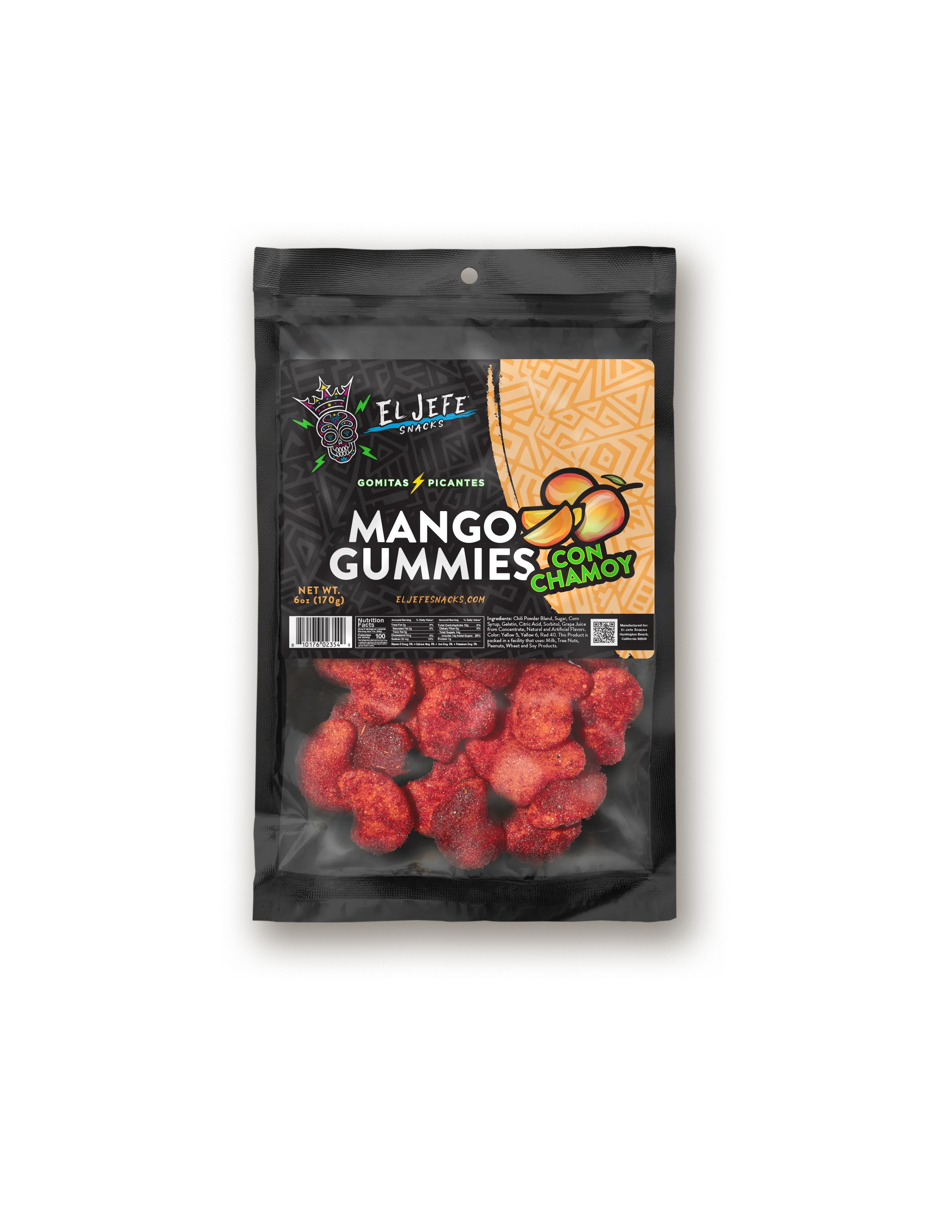 Mango Gummies Con Chamoy