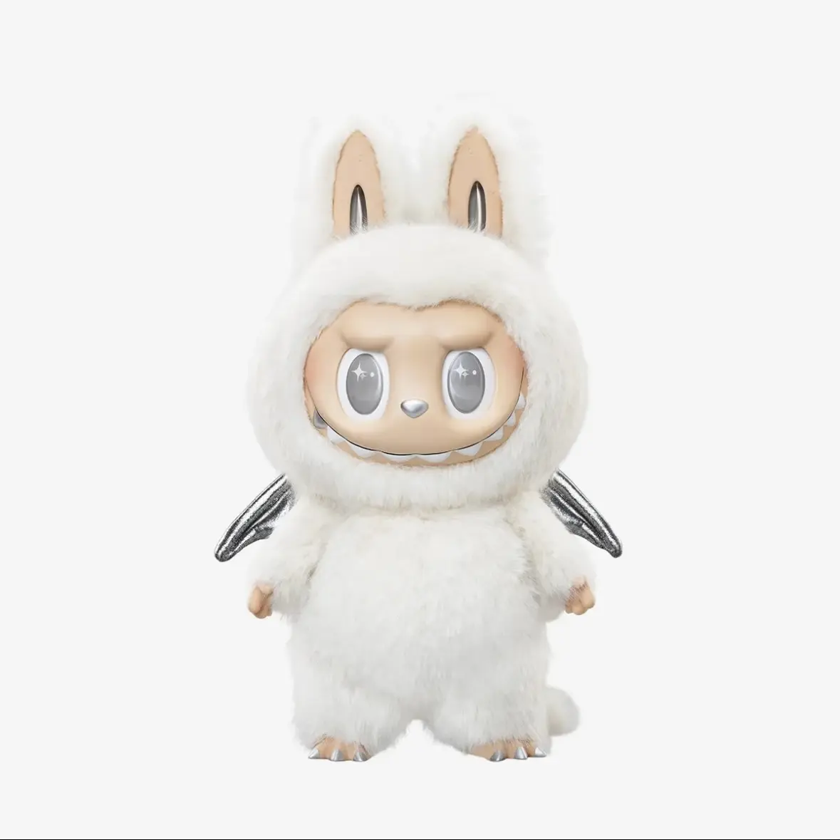 POP Mart The Monster Labubu Angle In Cloud Zimomo Plush - Unique Design with Angle Perspective & Cloud Theme