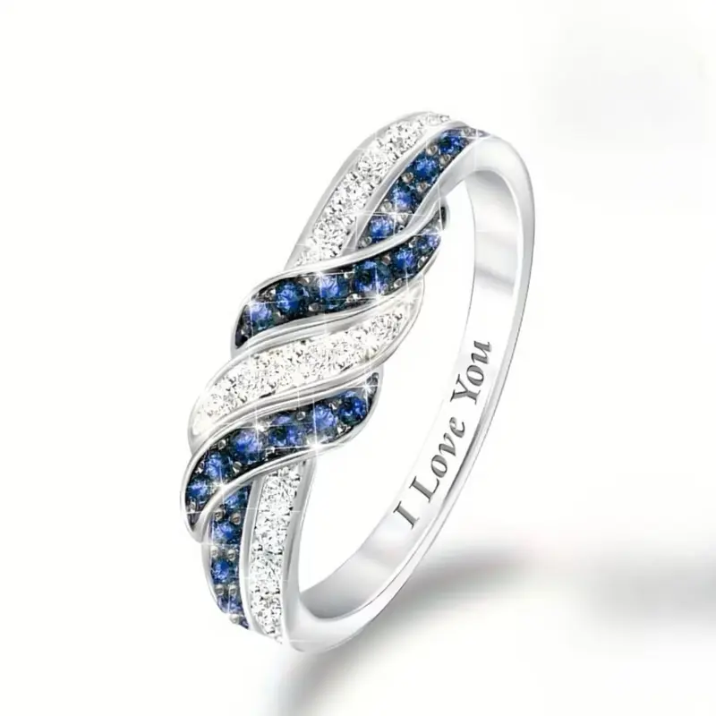 Elegant Promise Ring- Engraved