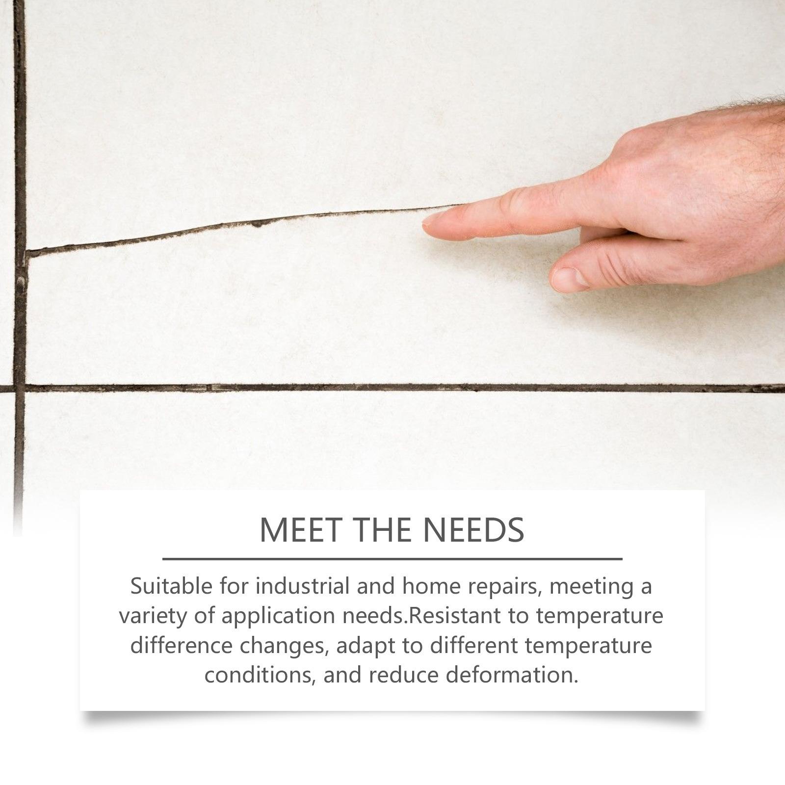 “JAKEHOE Tile Crack Repair Gel – Tile, Glazed Surface, Marble, Ceramic Hole & Crack Filler”