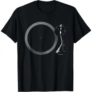 Turntable - Vintage Audio Vinyl Record Player T-Shirt