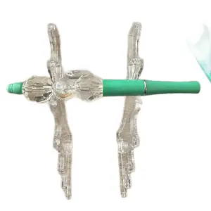 Mint Bling Custom Beaded Black Ink Pen silicone