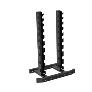 Echo Strength - 10 Pair Vertical Dumbbell Rack to hold 5-50LB Dumbbell Set