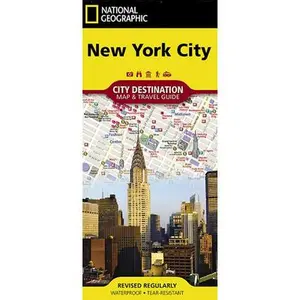 New York City Map -- National Geographic Maps, Sheet Map, Folded