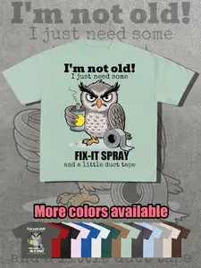 Cat Head Graphic Short Sleeve T-Shirt, Loose-Fitting Long Top, Casual H-Type Silhouette, Without Button or Collar, Perfect for Daily Wear