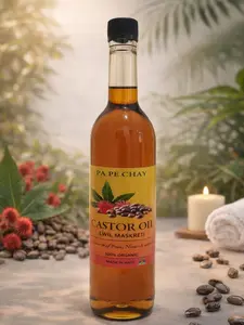 Pa Pè Chay Haitian Castor Oil 750ml (Lwil Maskreti – 100% Natural)