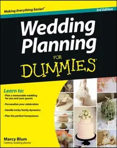 USED-Wedding Planning for Dummies by Blum, Marcy (Paperback)