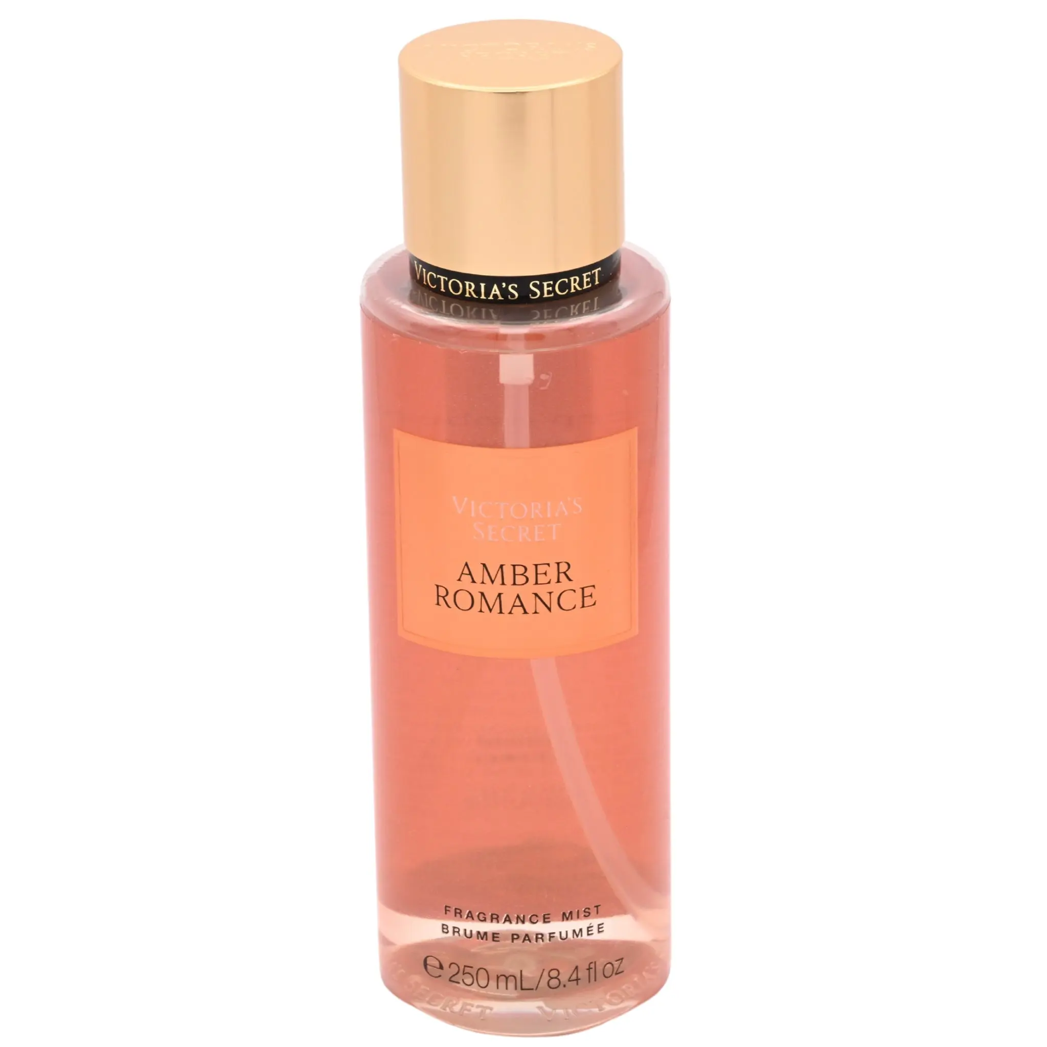 Victoria's Secret Amber Romance Women's Signature Hair & Body Mist Spray - 8.4 fl oz (250ml), Daily Fragrance, Personal Care, Scent Layering, Easy Application, Fruity-Floral, Warm Sweetness, Amber Base, Vanilla, Wood, Women's Gifts, Smell Good All Day