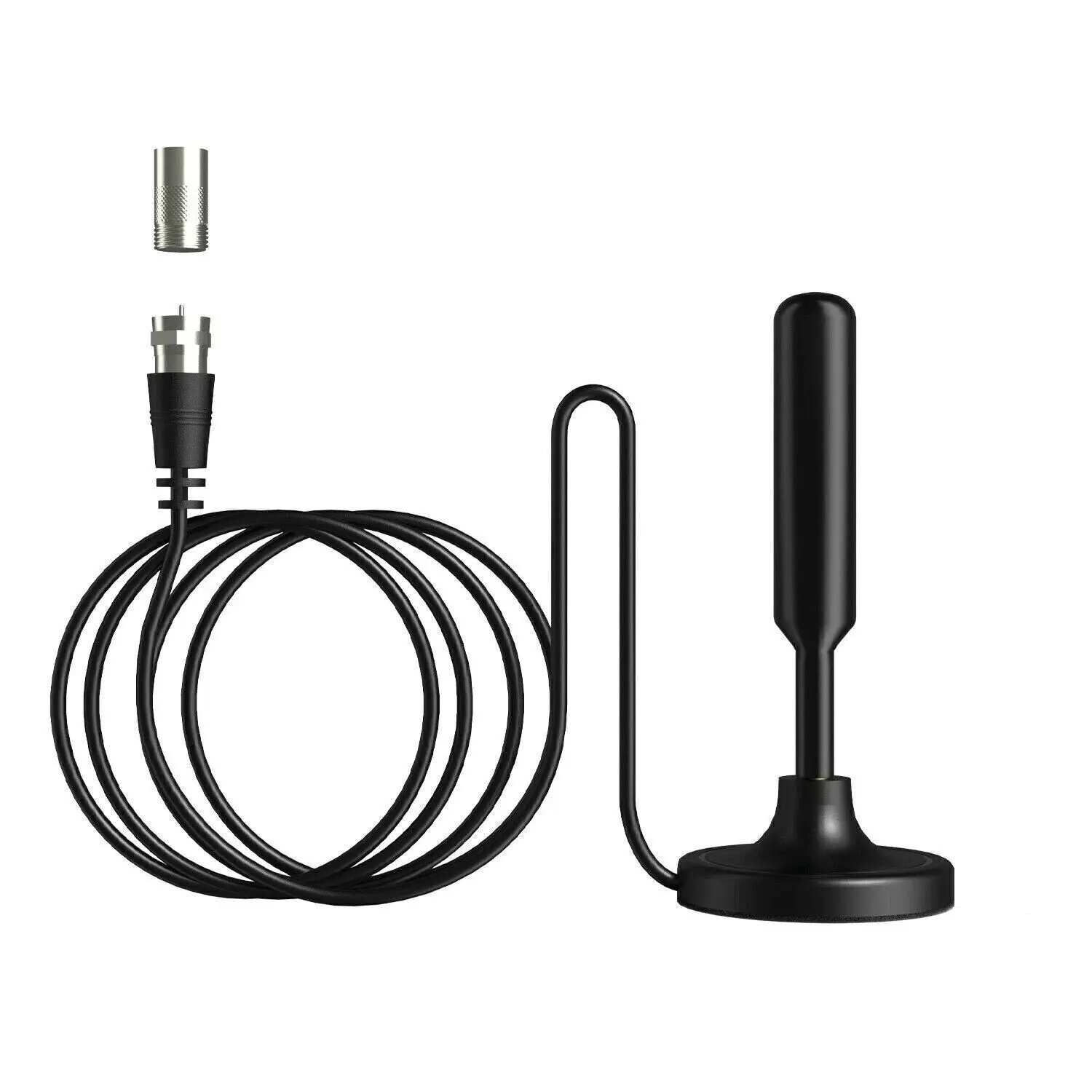 4K/1080P Digital TV Antenna, 5600 Miles Long Range Indoor HD TV Signal Amplifier Booster, Easy Operation Stable Signal