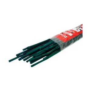 Ace Trading 3-ft Tall Natural Bamboo Stakes with Molded Nubs, 25-Count Bulk Pack Garden Supplies for Raised Beds and Plant Support