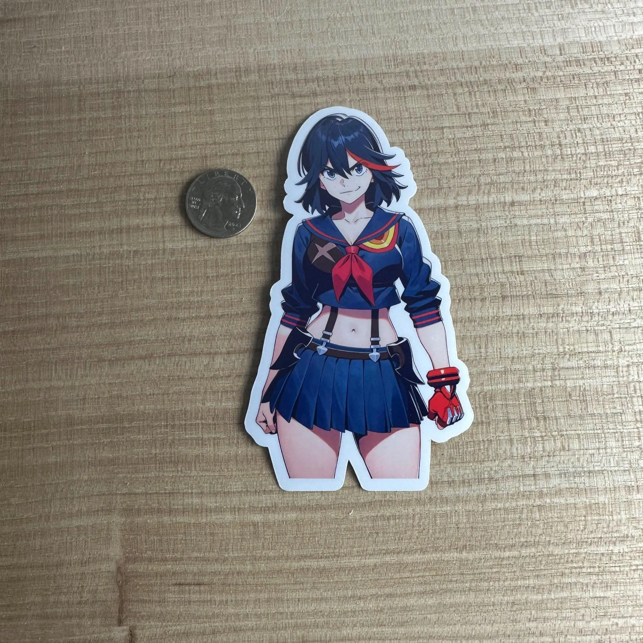Fighter girl Fanart Sticker