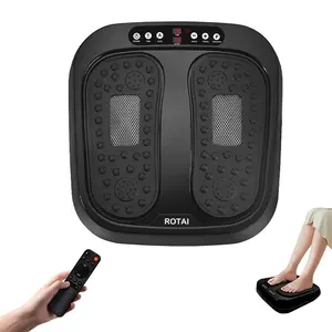 ROTAI  Foot Massager Multi Relaxations and Pain Relief Rotating Acupressure Electric Foot Circulation Device with Remote Control