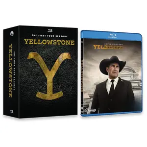 Yellowstone Bluray Complete TV Series Bundle: Seasons 1-4 Box Set + Season 5 - Features Kevin Costner, Wild Ride, and Co-Creator Taylor Sheridan, Blu-Ray Format