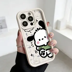 New Cute for  Pochacco Phone Case Compatible with iPhone 16/15/14/13/12/11 Pro Max/Pro/Plus MiNi XR XS  - Shockproof Soft TPU Back Cover Protection Durable Protective Cellphone Casing, Puppy, Accessories, Smartphone, Wireless