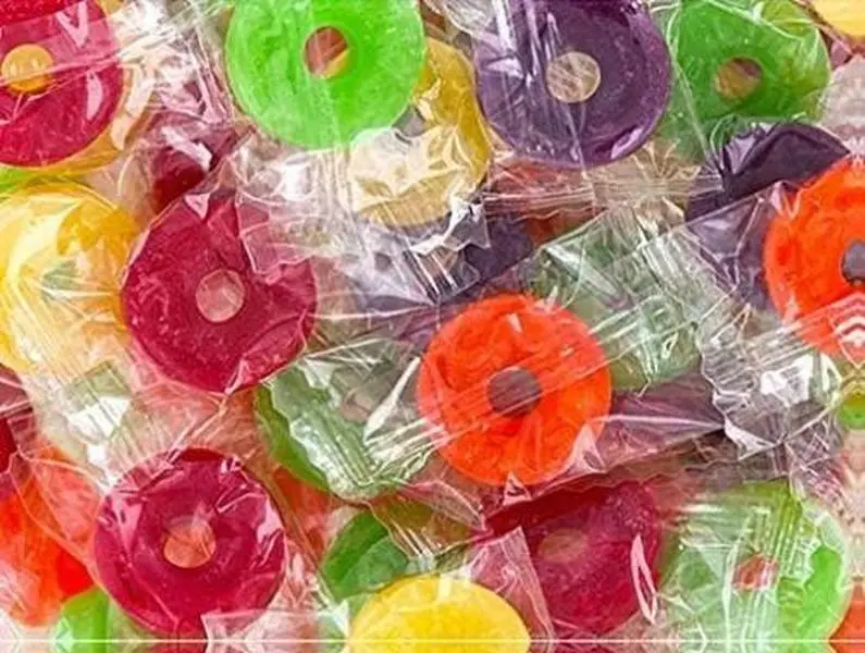 MiMa Llfe Saver Assorted Individually Wrapped Hard Candy-Bulk Halloween Candy, Individually Wrapped Old Fashioned Fruit Candies-5 Flavor Assortment-5 lbs