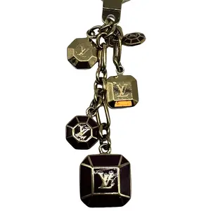 Pre-owned Louis Vuitton Acetate Bag Accessories Cabochon Bag Charm