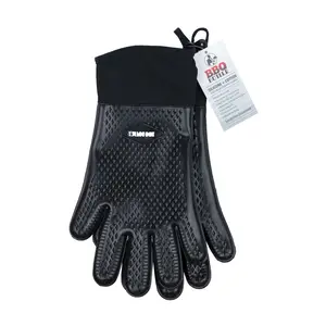 Cotton Lined Silicone Gloves for Hand Protection