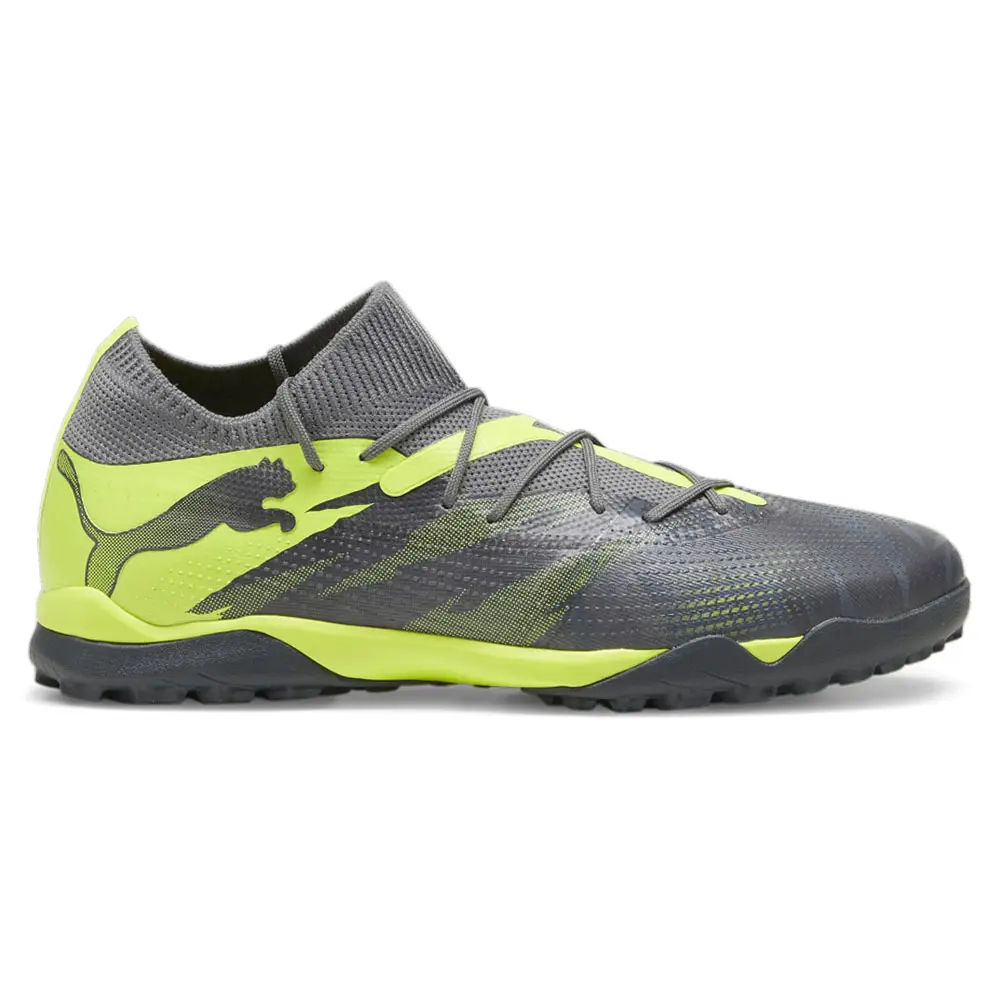 PUMA Mens Future 7 Match Rush Turf  Soccer Cleats  - Grey