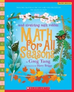 USED-Math for All Seasons: Mind-Stretching Math Riddles by Tang, Greg (Paperback)