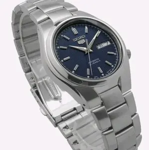 Seiko 5 Automatic 21 Jewels Blue Dial Stainless Steel SNK603K1 Analog Mens Watch