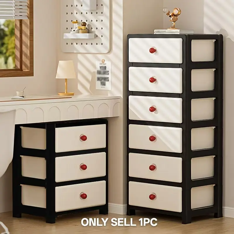 Multi-layer storage drawer cart with wheels, modern office storage cabinet, rolling filing cabinet, multi-functional home storage cabinet, Modern storage cabinets, office supplies and document organizer, suitable for offices, homes, living rooms