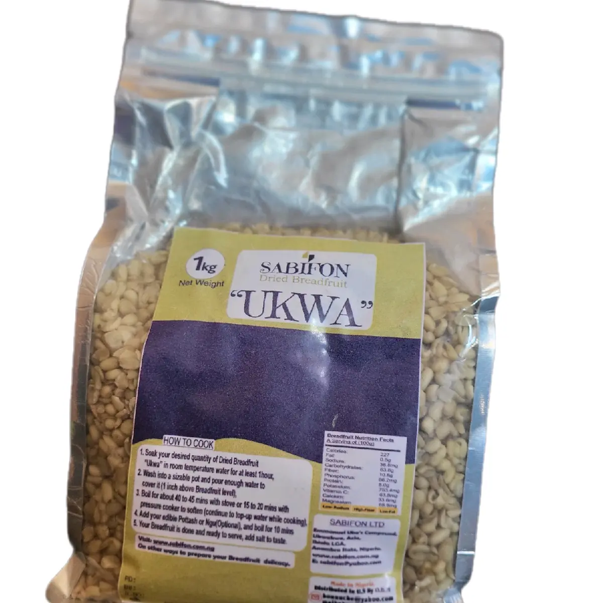 Dried Ukwa Dried Breadfruit seeds