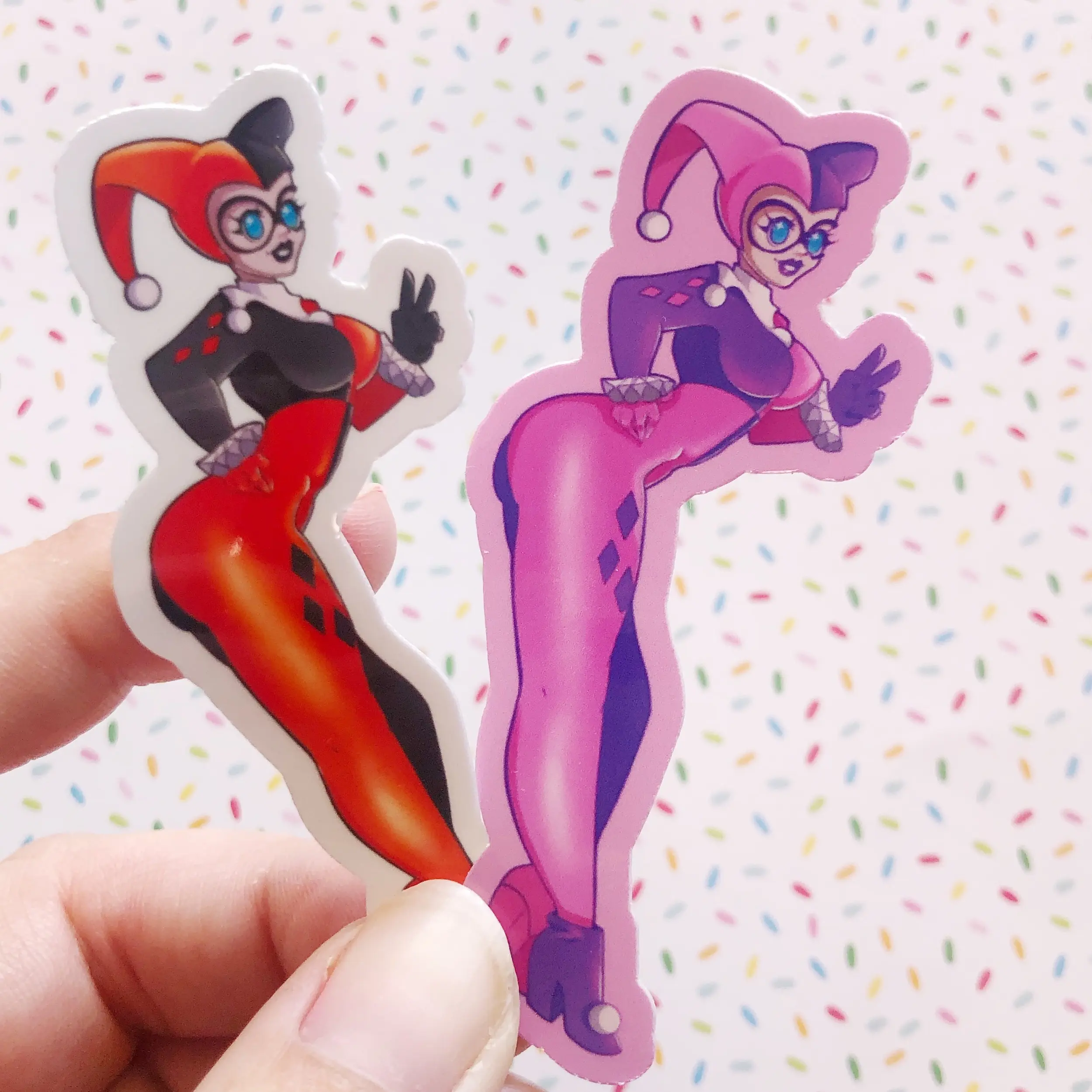 Classic Harley Sticker Set of 2